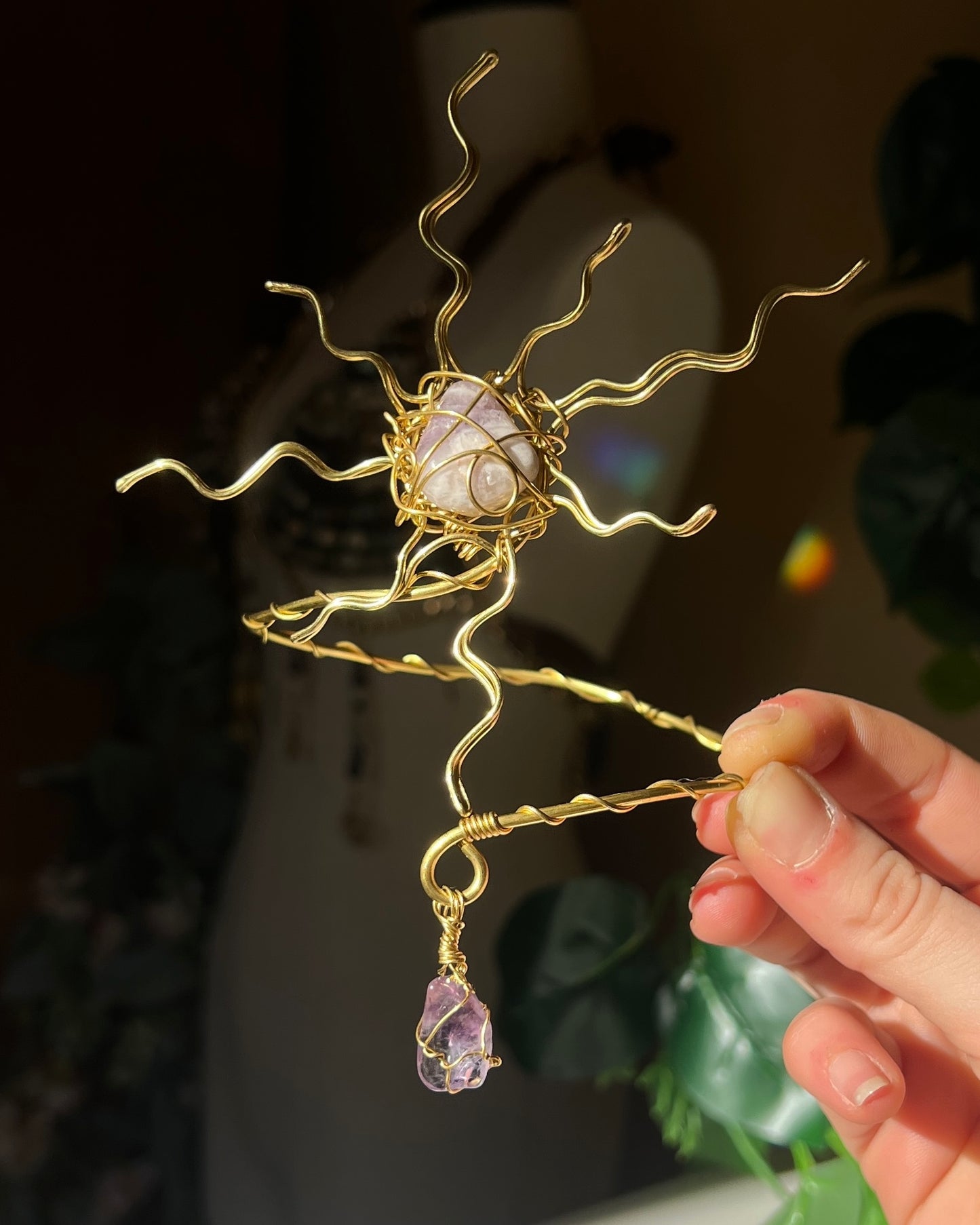 Amethyst SUN Armcuff