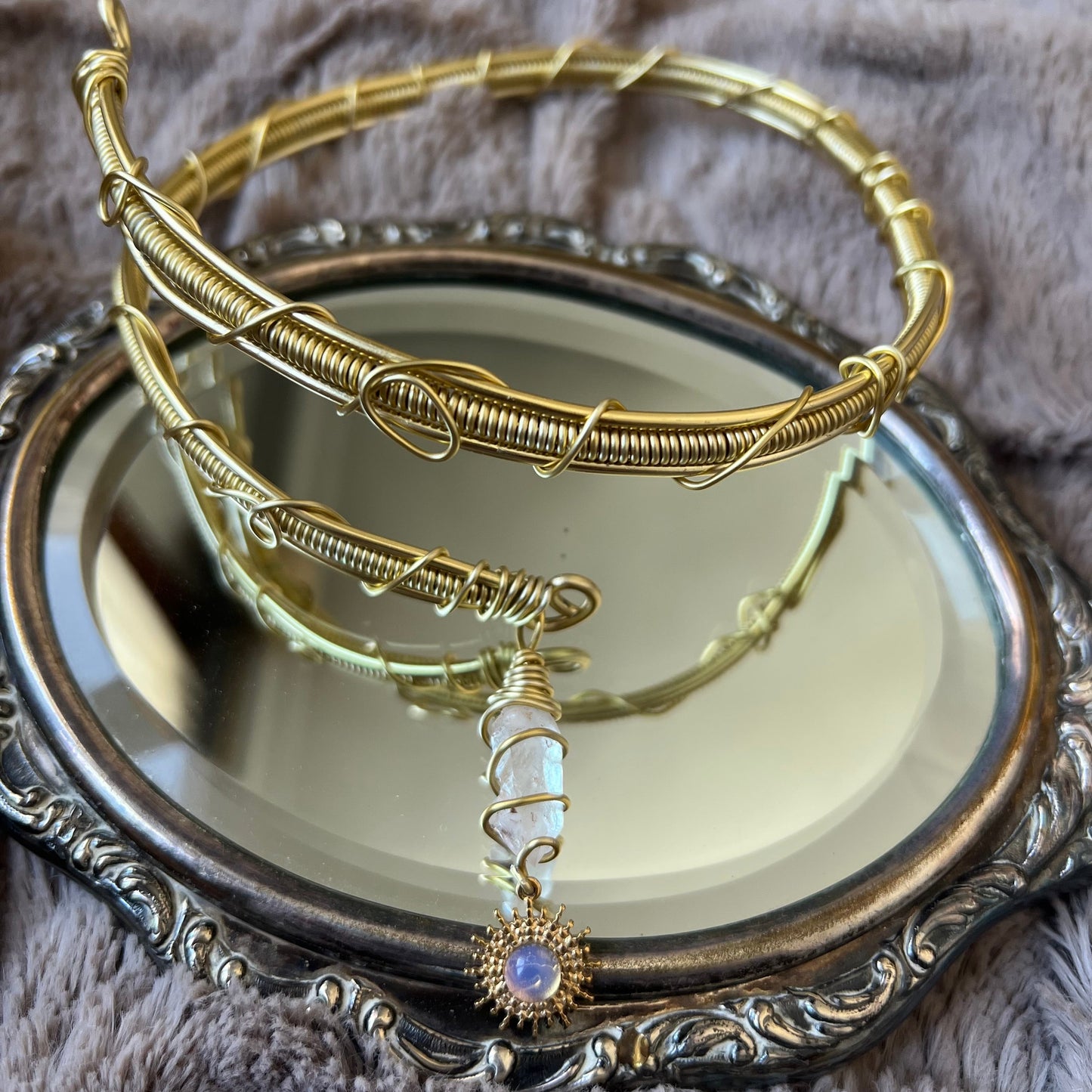 Goddess Quartz Choker
