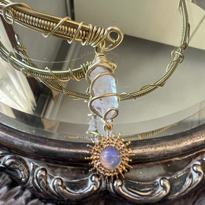 Goddess Quartz Choker