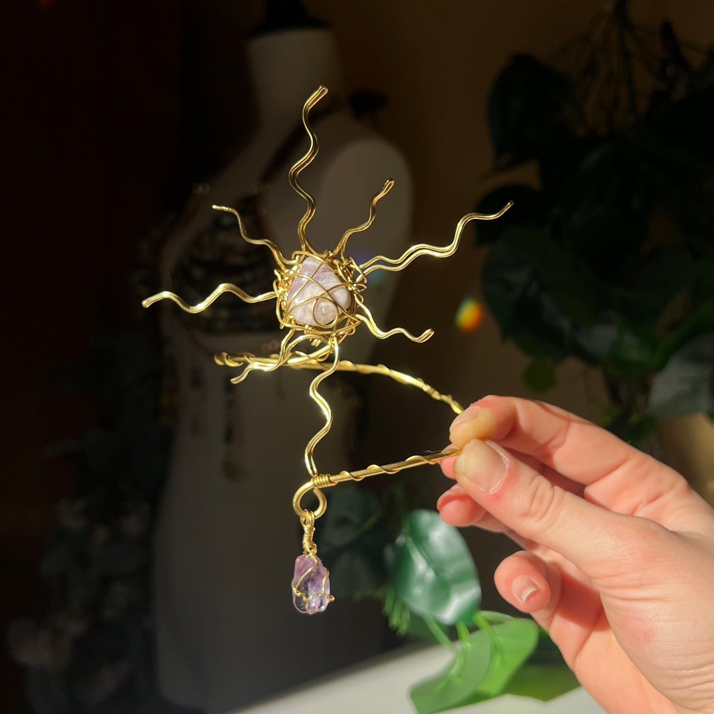Amethyst SUN Armcuff