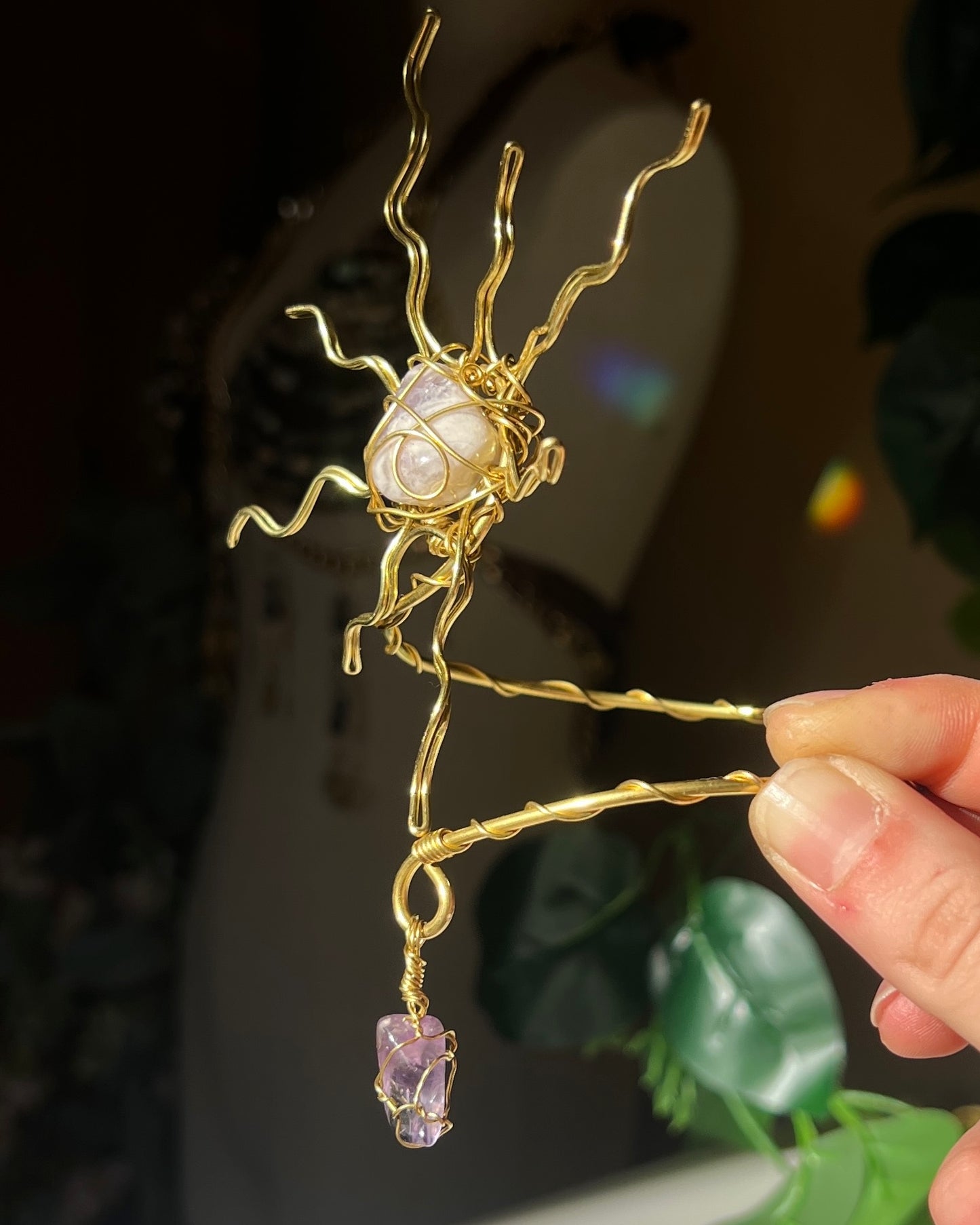 Amethyst SUN Armcuff
